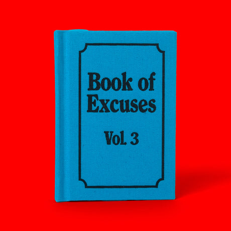 Ohh Deer Notizbuch “Book of Excuses” A7 | Humorvolles Notizbuch | Ohh Deer