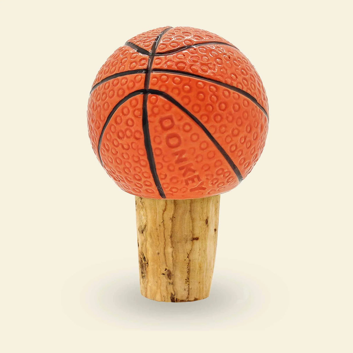 Donkey Products Flaschenverschluss „Icons of Sport Basketball“ | Bar Accessoire | Donkey Products