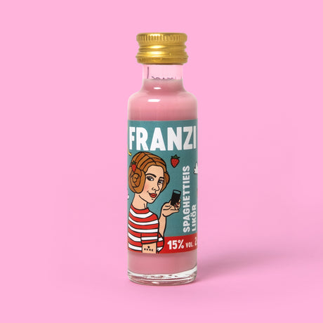 FRANZI Likör Likör “Franzi Spaghettieis” 20 ml | Cremelikör 15 % Vol. | FRANZI Likör