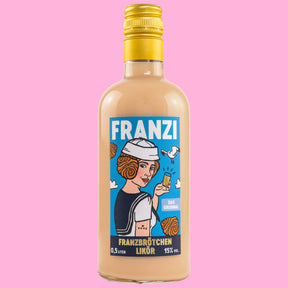 FRANZI Likör FRANZI Franzbrötchenlikör | zimtiger Likör aus Hamburg (500 ml, 15% Vol.)