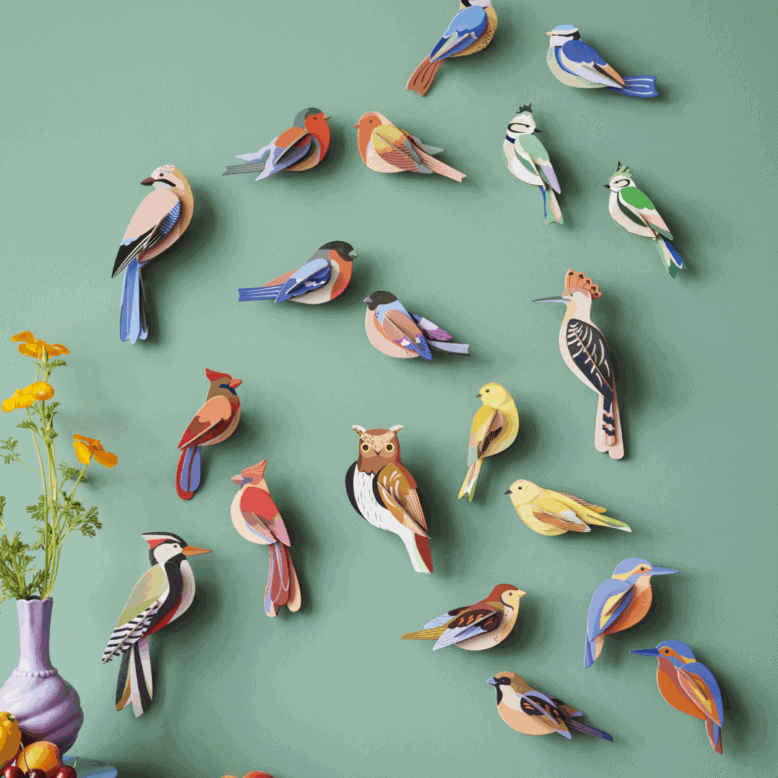 studio ROOF Wanddeko studio ROOF “Tawny Owl” | Eulendeko aus Karton