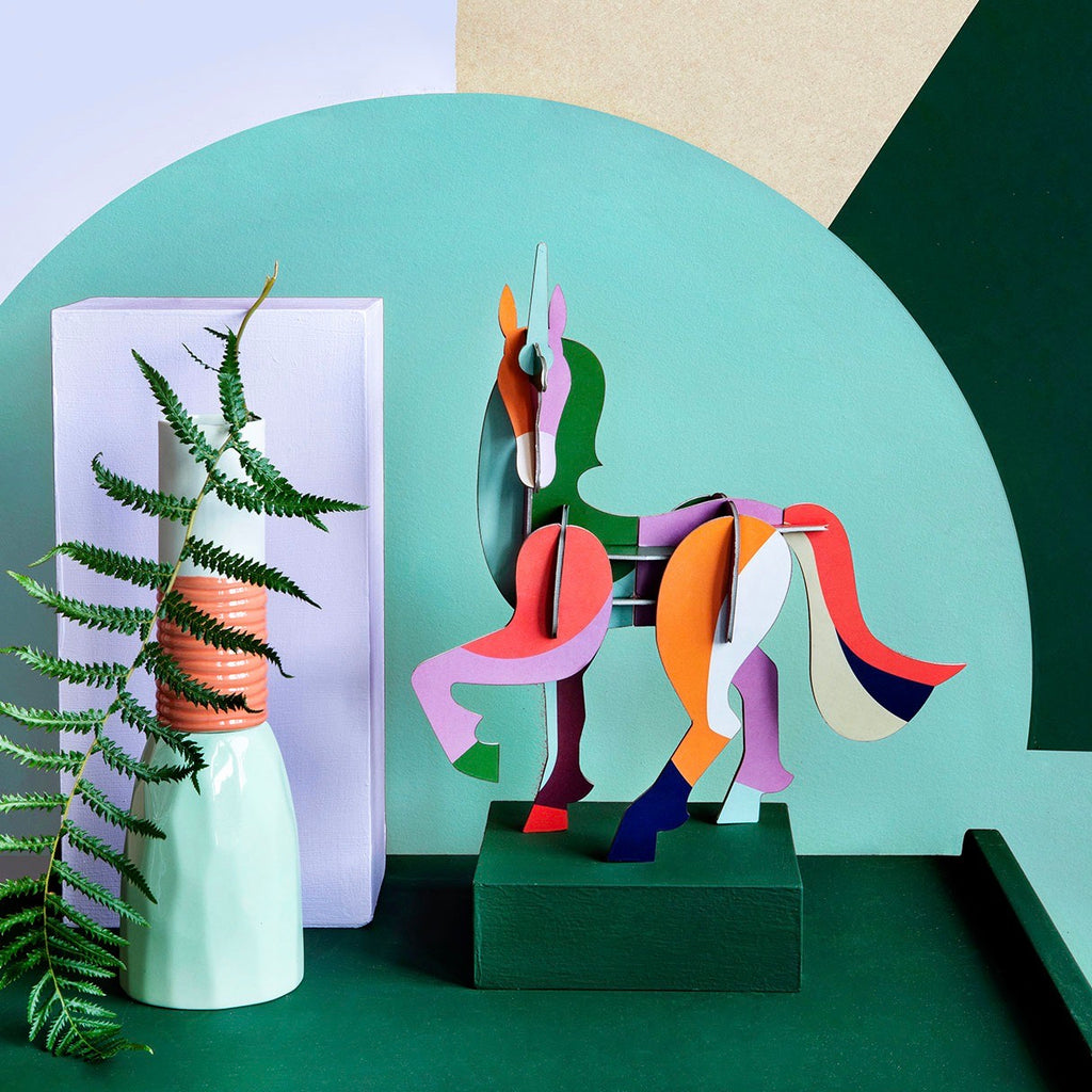studio ROOF Totem "Giant Unicorn" studioROOF | 3D-Figur aus Recyclingpapier