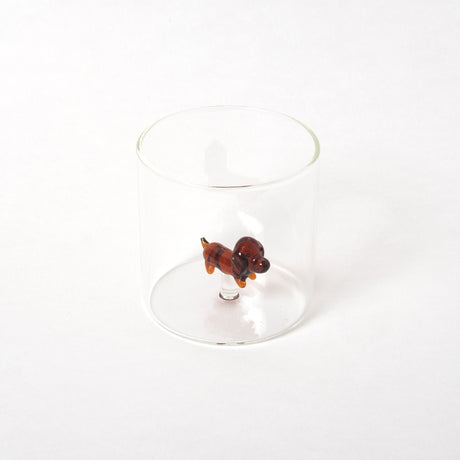 WD Lifestyle Glas “Dackel” (250ml) | Für Hundefans mit Stil | WD Lifestyle