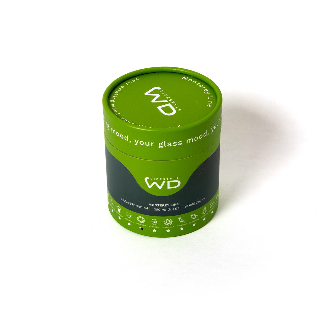 WD Lifestyle Glas “Sonnenblume” (250ml) | Sommerlaune pur | WD Lifestyle