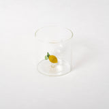 WD Lifestyle Glas “Zitrone” (250ml) | Spritziger Trinkspaß | WD Lifestyle