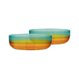 Remember Glasschalen “Amber” (2er Set) | Gelbes Retrodesign | Remember