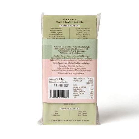 Confiserie Gmeiner Schokolade “Pumpkin Spice Latte” | Confiserie Gmeiner