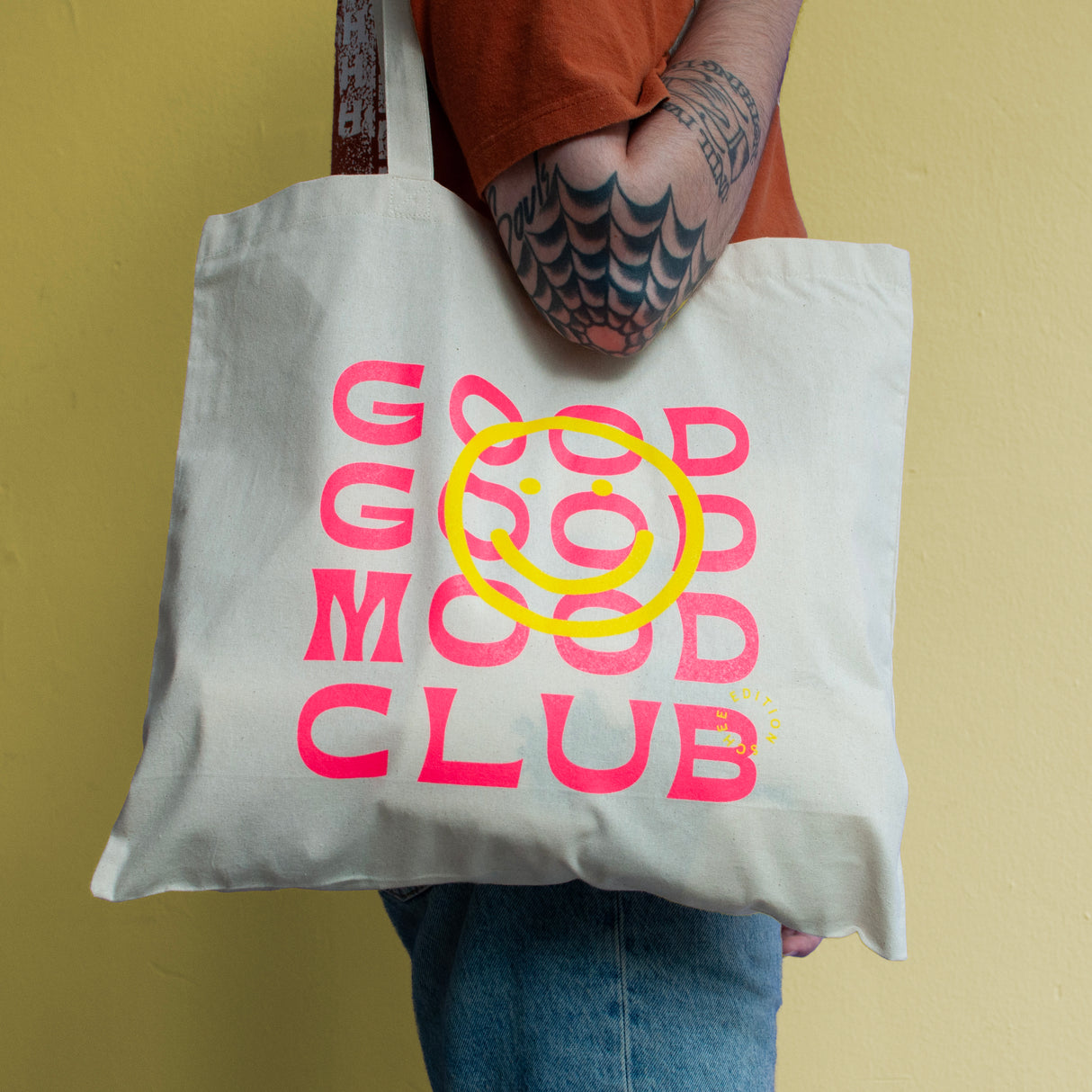 Edition SCHEE Totebag "Good Good Mood Club" | Baumwolltasche Made in Köln