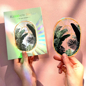 Botanopia Rainbow-Sticker Botanopia „Greenhouse Glow“ | Sonnige Grüße fürs Fenster