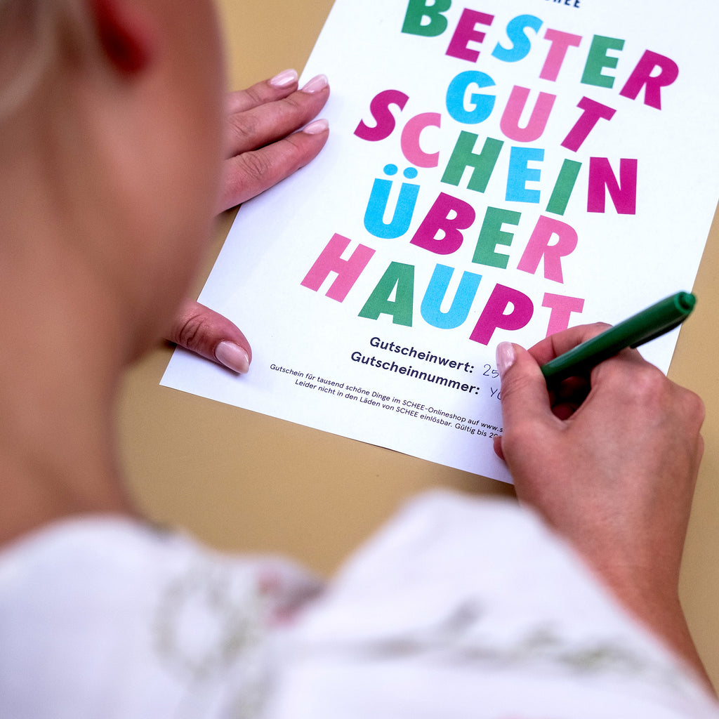 SCHEE Last Minute Gutschein zum Selbstausdrucken