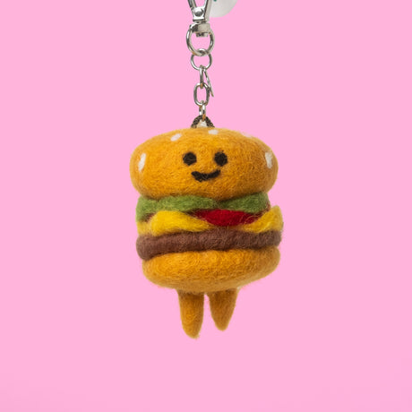 Ohh Deer Schlüsselanhänger “Bill the Burger” | Foodie Statement | Ohh Deer
