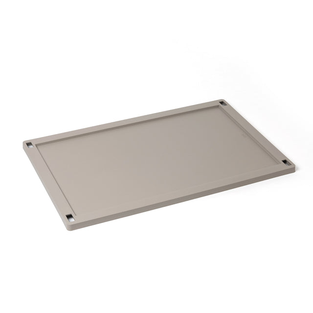HAY Deckel „Faltbox Large Warm Grey“ | Formschön ergänzt | HAY