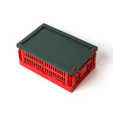 HAY Deckel „Faltbox Small Dark Green“ | Zeitlos kombiniert | HAY