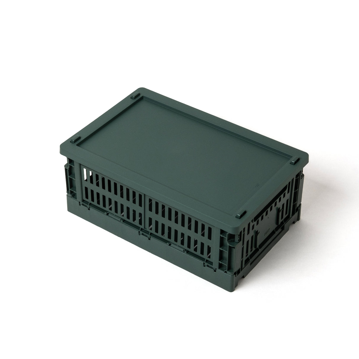 HAY Deckel „Faltbox Small Dark Green“ | Zeitlos kombiniert | HAY