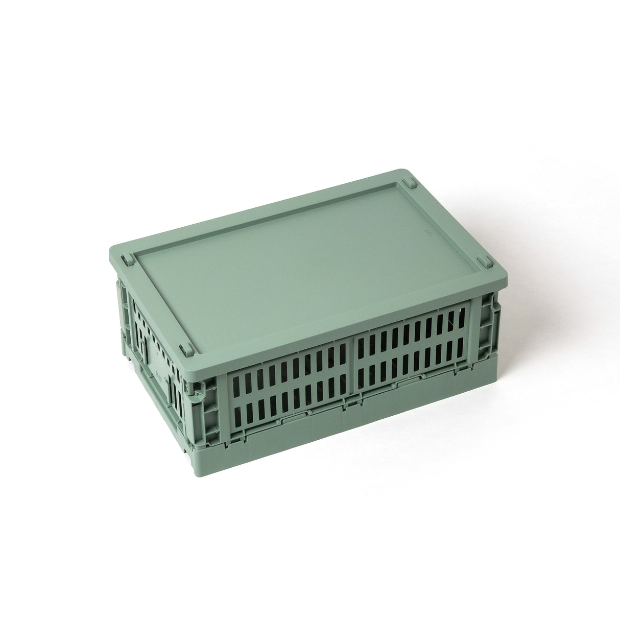 HAY Deckel „Faltbox Small Sage Green“ | Kompakt & passend | HAY