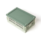 HAY Deckel „Faltbox Small Sage Green“ | Kompakt & passend | HAY