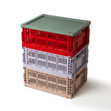 HAY Deckel „Faltbox Medium Sage Green“ | Schön ergänzt | HAY