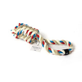 HAY Hundespielzeug „Rope Toy Red, Turquoise & Off-White“ | zum Spielen | HAY Dogs