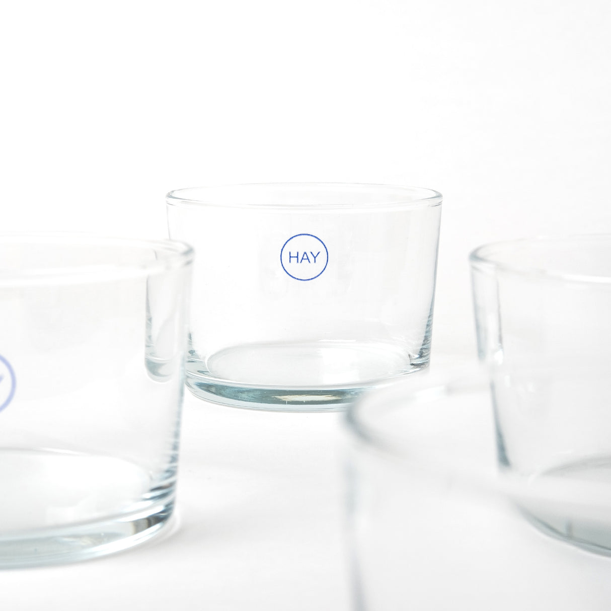 HAY Glas „Small Clear“ 4 Stk. | 4er Set | Fein & minimal | HAY