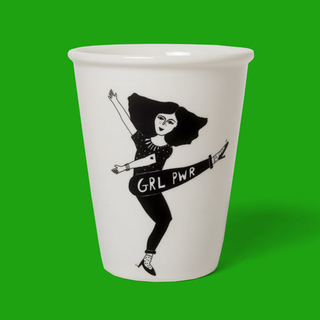 helen b Becher helen b "Grl Pwr" | Design Mug mit Illustrationen von Helen Blanchaert