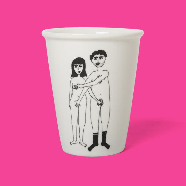 helen b Becher helen b "Naked Couple" | Design Mug mit Illustrationen von Helen Blanchaert