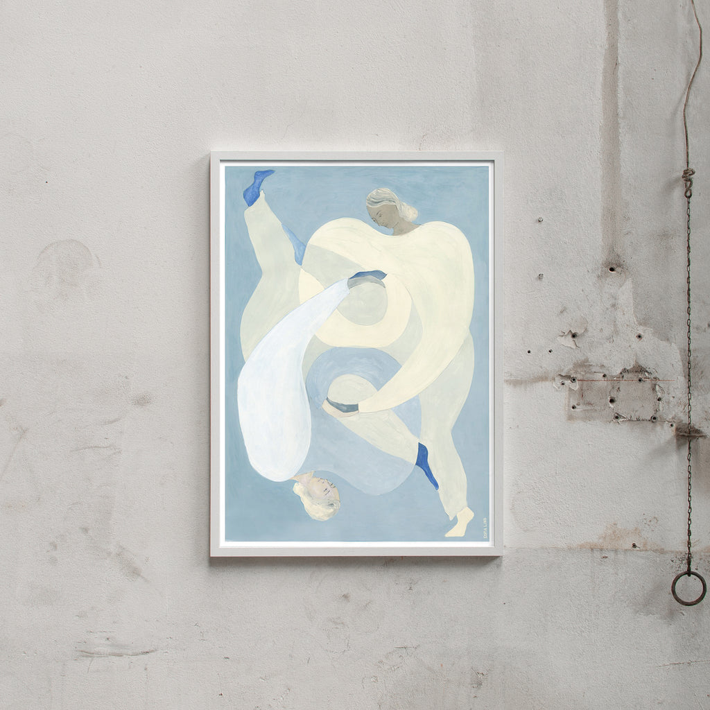 Sofia Lind Hold You (50 x 70 cm) | Fine Art Print von Sofia Lind weiß