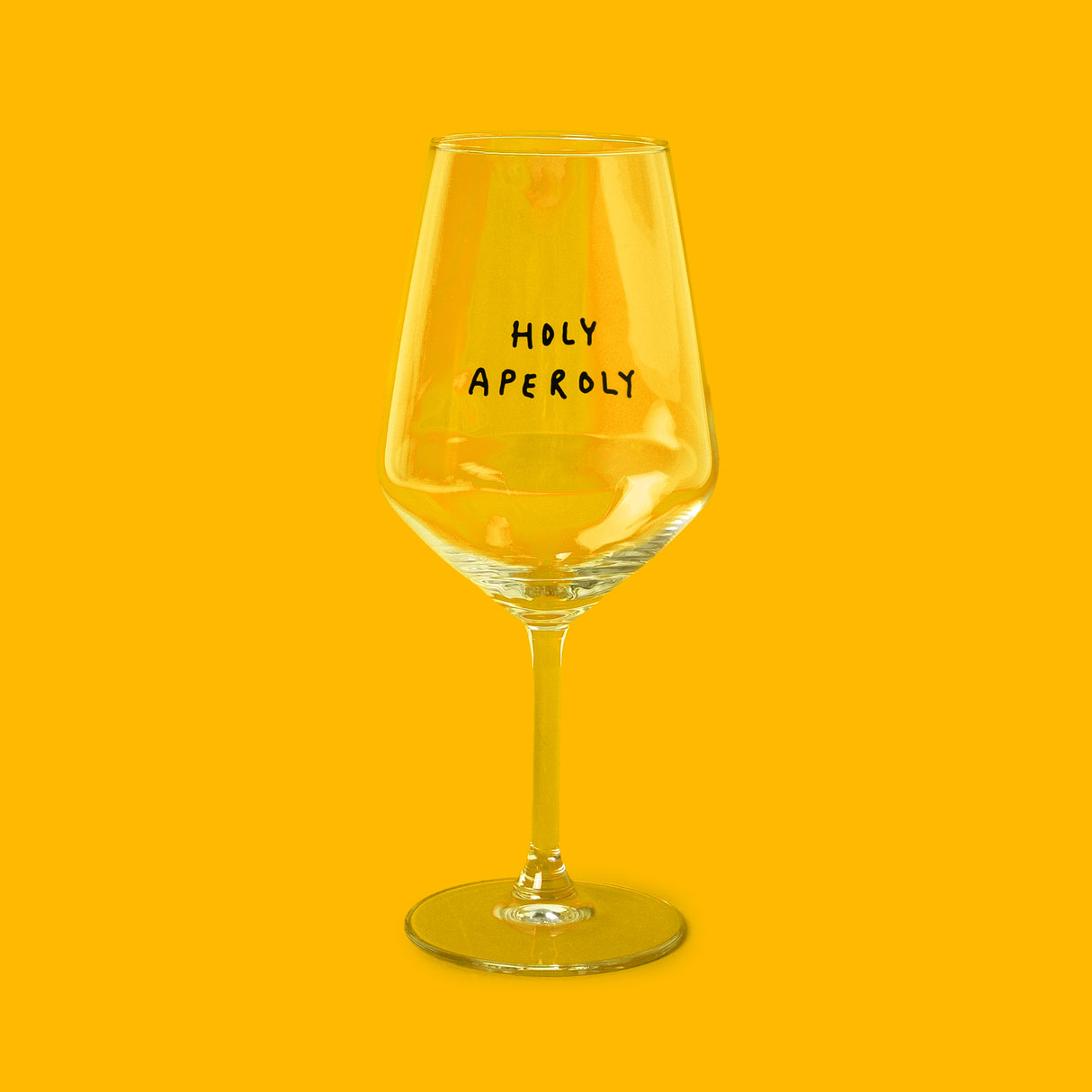 selekkt Weinglas "Holy Aperoly" | Special Edition | für Spritz-Liebende!