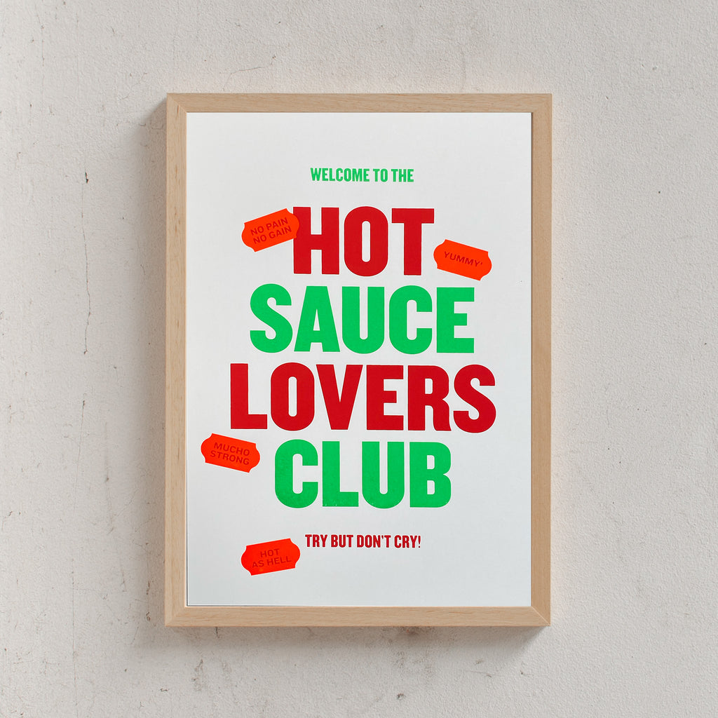 Edition SCHEE Hot Sauce Lovers (Din A3) natur