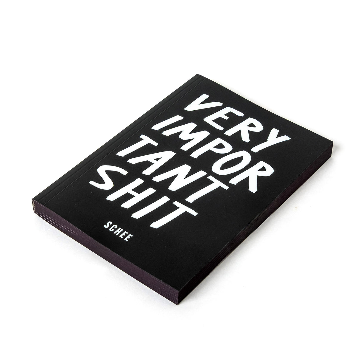 Notizbuch „Very Important Shit“ | DIN A5 | Edition SCHEE