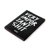 Notizbuch „Very Important Shit“ | DIN A5 | Edition SCHEE