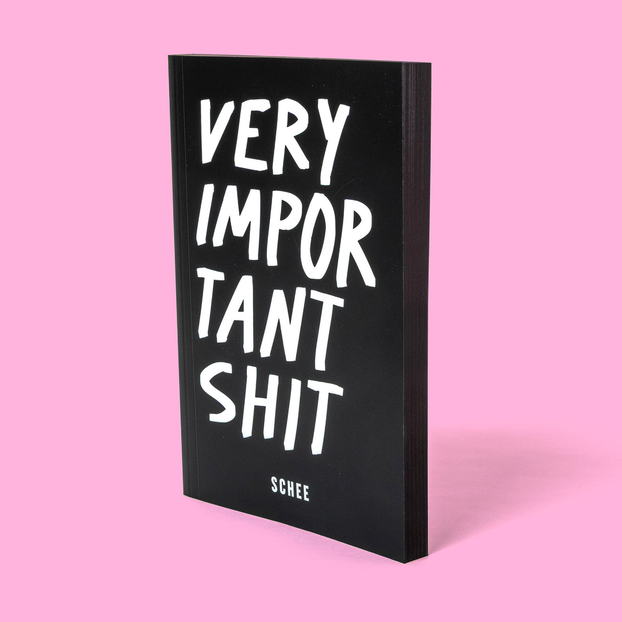 Notizbuch „Very Important Shit“ | DIN A5 | Edition SCHEE