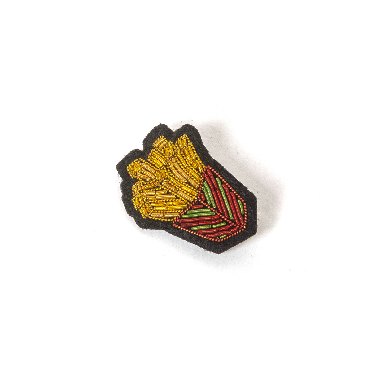 Macon&Lesquoy Brosche „Tray“ | Handbestickt | Macon&Lesquoy