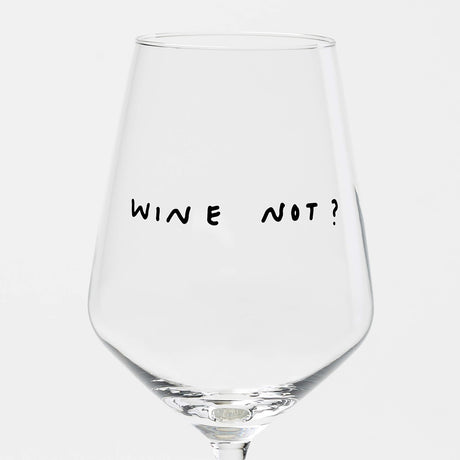 selekkt Weinglas "Wine not" | Special Edition | für Wein-Liebende!