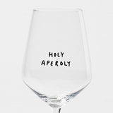 selekkt Weinglas "Holy Aperoly" | Special Edition | für Spritz-Liebende!
