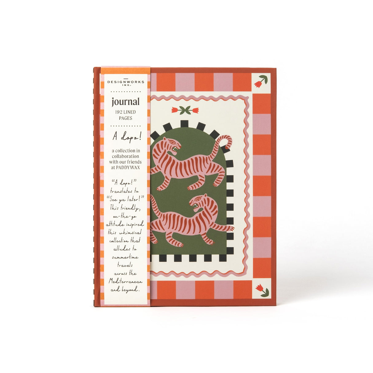 Designworks Ink Notizbuch „ A Dopo Tiger“ | Markantes Tigermotiv | DesignWorks