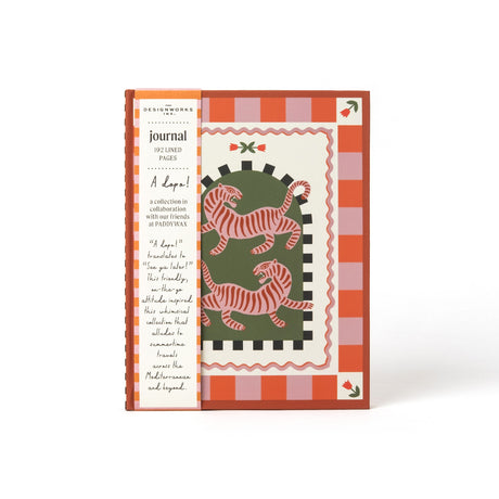 Designworks Ink Notizbuch „ A Dopo Tiger“ | Markantes Tigermotiv | DesignWorks