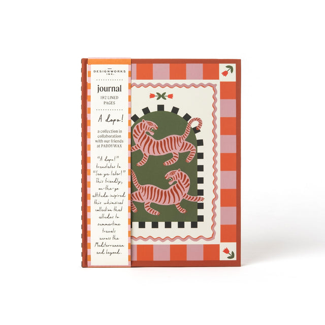 Designworks Ink Notizbuch „ A Dopo Tiger“ | Markantes Tigermotiv | DesignWorks