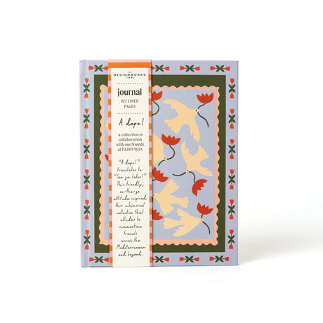 Designworks Ink Notizbuch „A Dopo Flower“ | Florales Motiv | DesignWorks