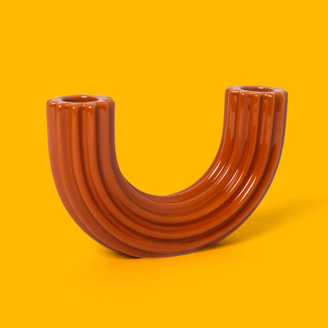 &Klevering Kerzenhalter Churros Terra