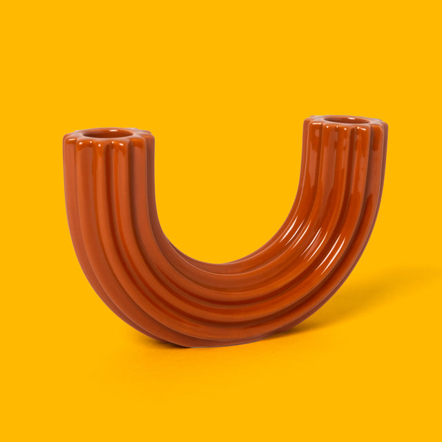 &Klevering Kerzenhalter Churros Terra