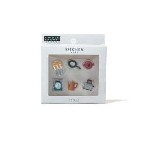 Midori Magnete „Mini Kitchen“ | 6er-Set mit Küchenmotiven | Midori