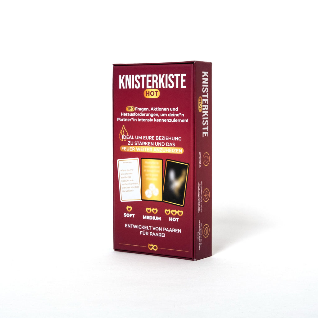 ATM Gaming Spiel „Knisterkiste – HOT Edition“ | Liebevoll & leicht pikant | ATM Gaming