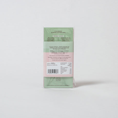 Confiserie Gmeiner Schokolade „Knusper Himbeere“ (100g) | Confiserie Gmeiner | Knuspriger Genuss