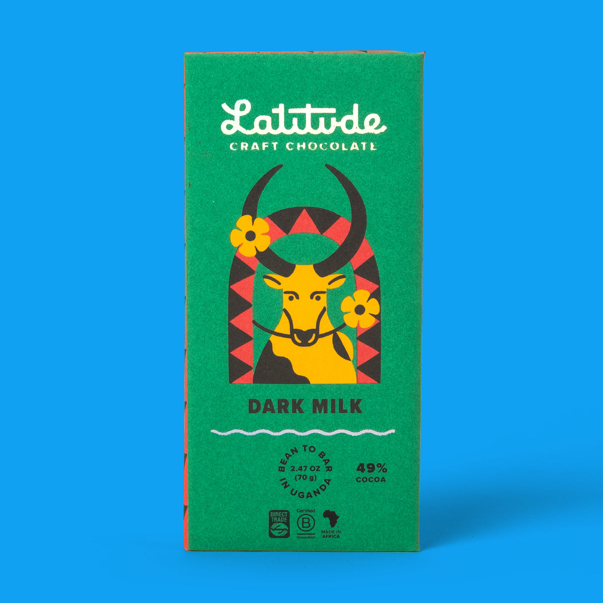 Schokolade „Dunkle Milch 49%“ 70g | Cremig & kräftig | Latitude