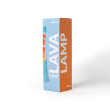 Fisura Lava Lampe „Mini Blue & Orange“ | Kompakt mit Farbe | Fisura