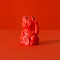 Donkey Products Winkekatze Mini "Lucky Cat Red" | deine stylische Glücksbringerin