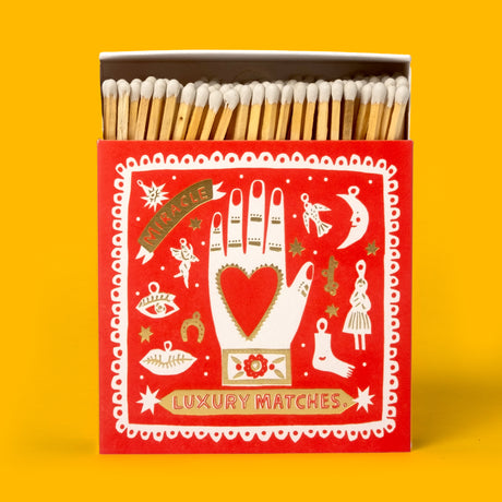 Archivist Streichhölzer The Archivist "Miracle Luxury Matches" | Square Matchbox