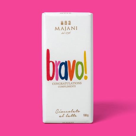 Majani Schokolade „Bravo“ 33% 100g | Cremige Vollmilch | Majani