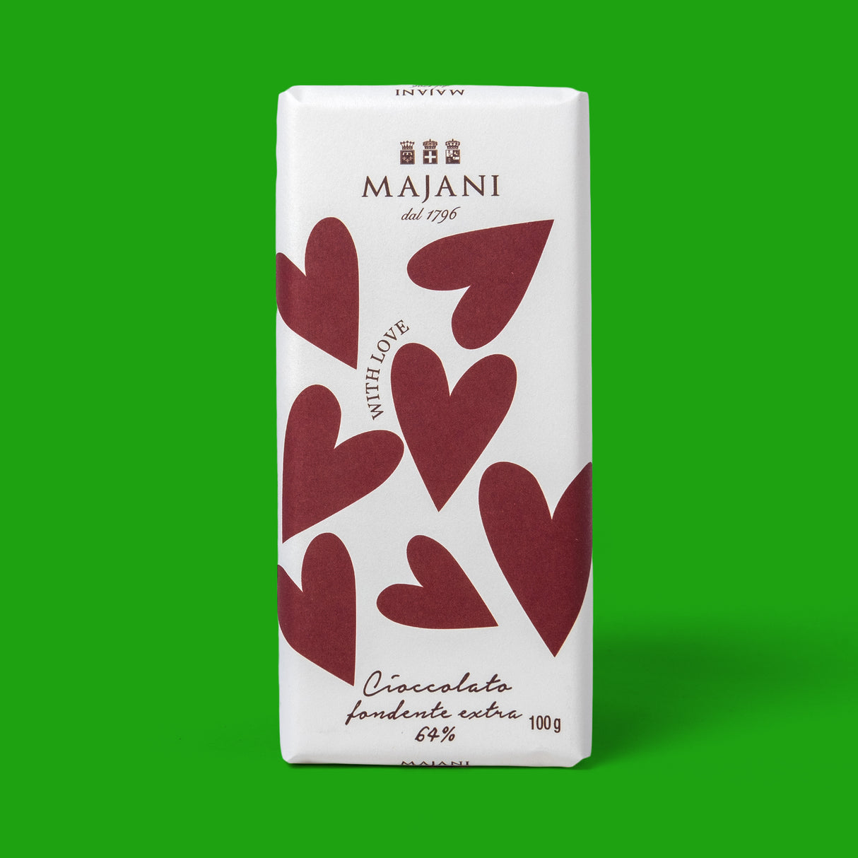 Majani Schokolade „With Love Cioccolato Fondente“ | Mit Liebe | Majani