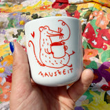 Gianluca Scigliano Becher “Mauszeit” | Verspieltes Design | Gianluca Scigliano